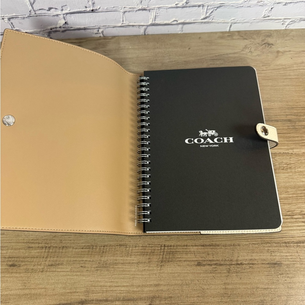 Coach Notebook With Rocket Print with a free Planner Set - Picture 3 of 16